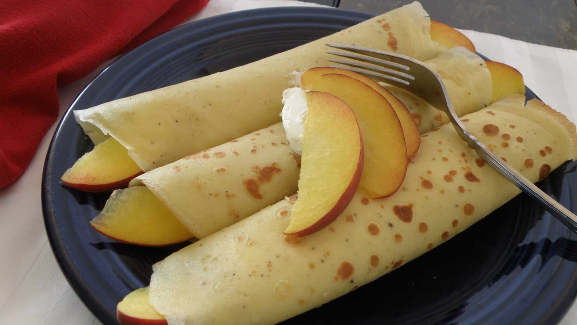 Peaches and Cream at Chehalem Ridge B&B