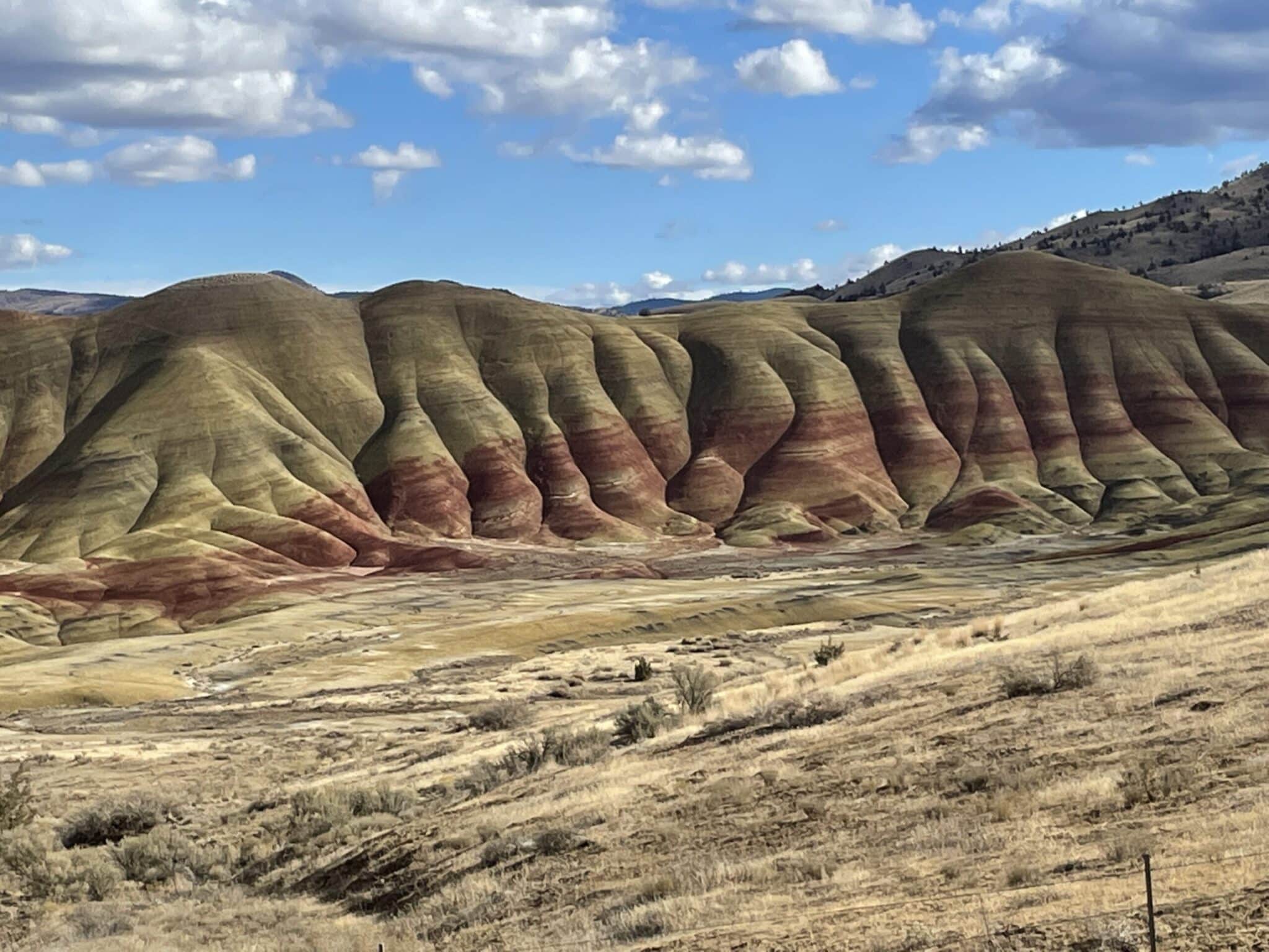 The Painted Hills in Central Oregon