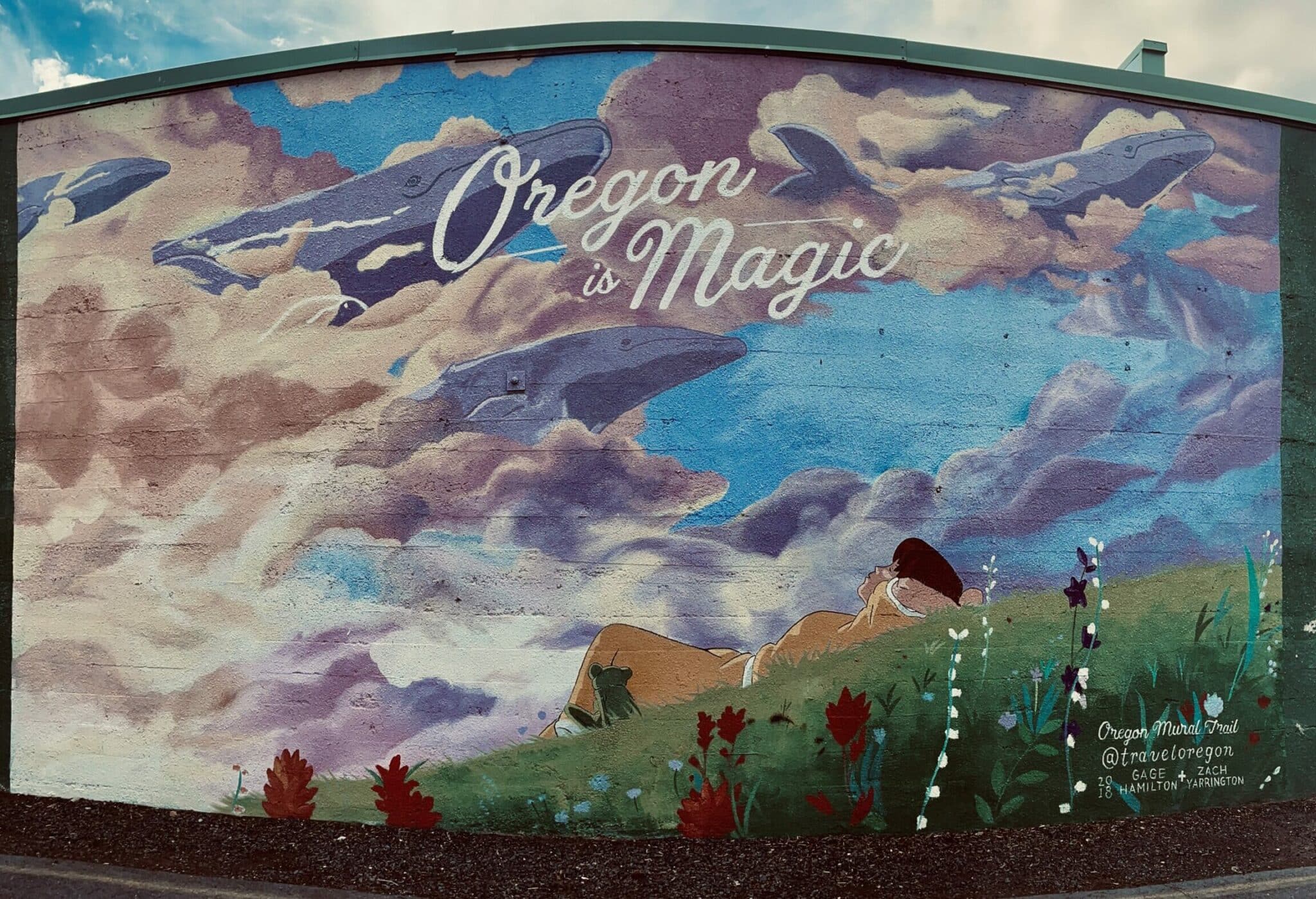 Prineville is Magic Oregon is Magic mural