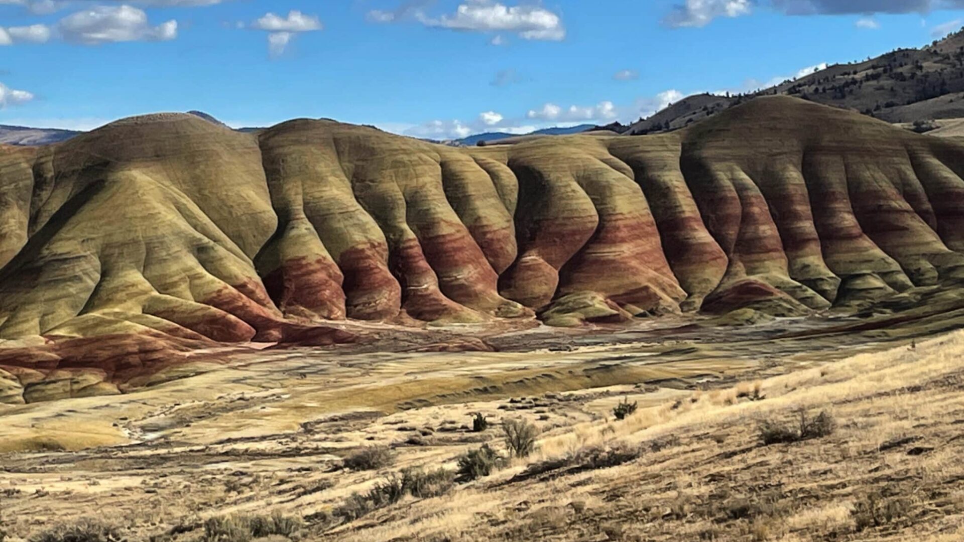 Painted Hills in john Day National Monument