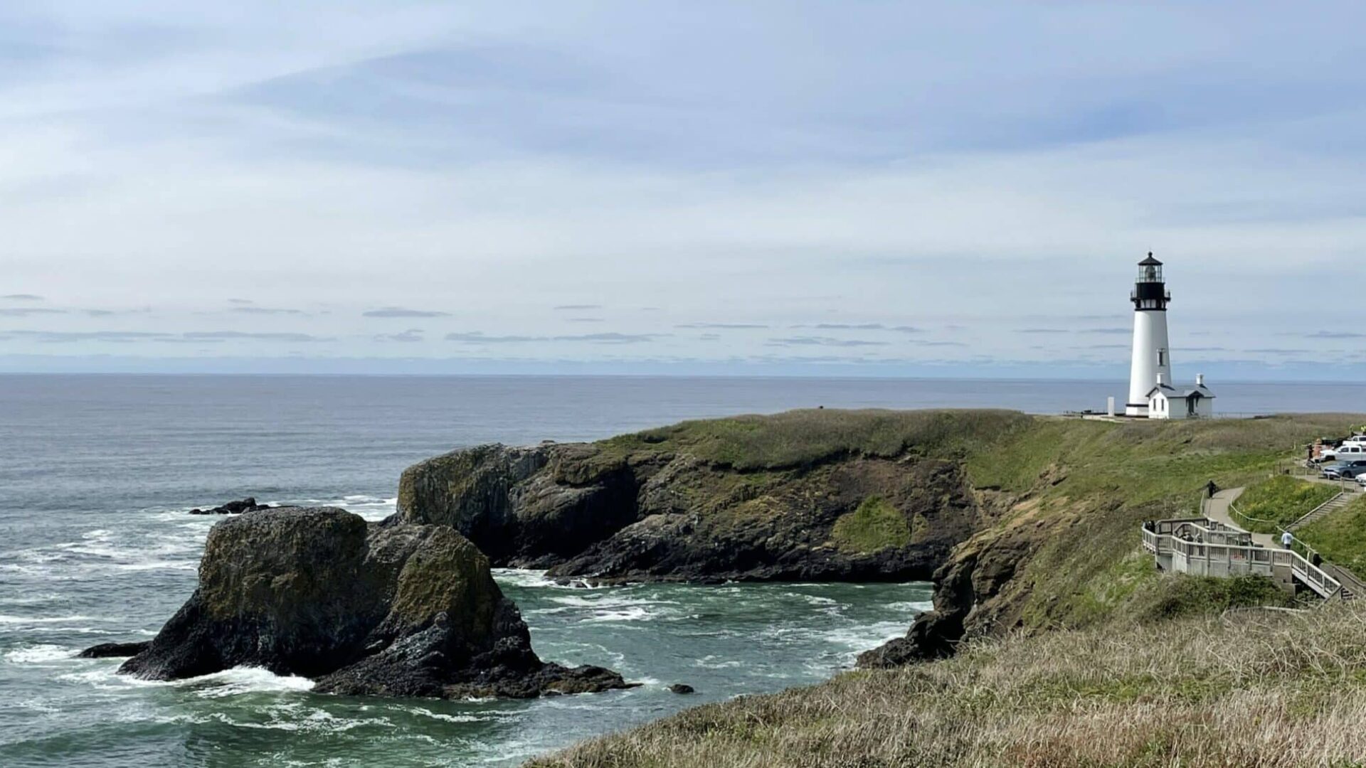 Yaquina Lighthouse on the Oregon Coast