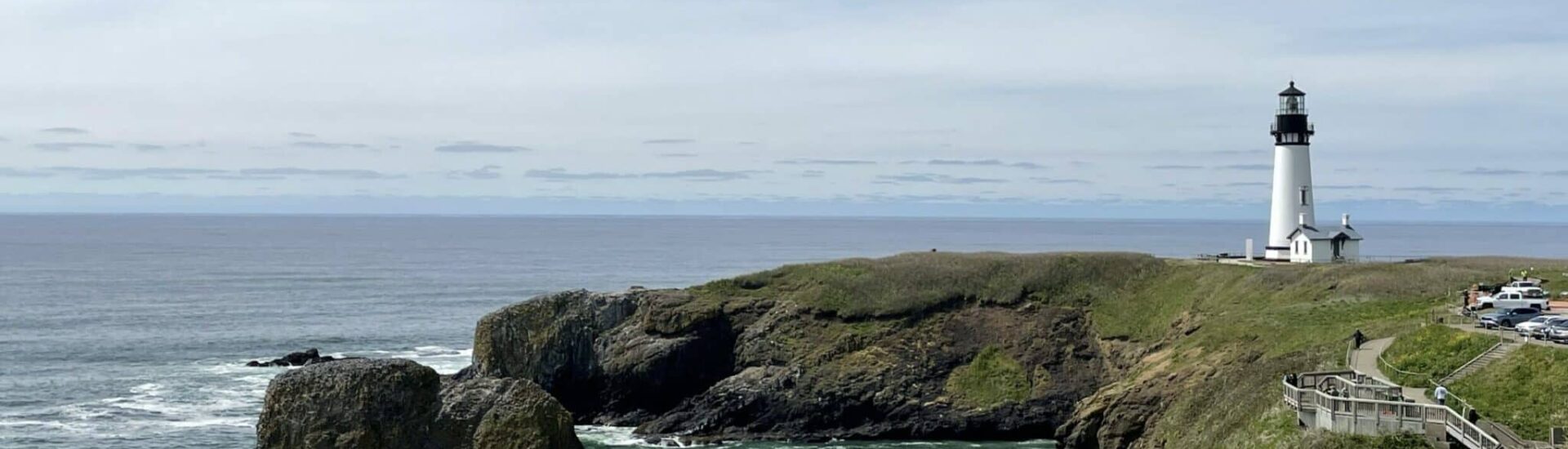 Yaquina Lighthouse on the Oregon Coast
