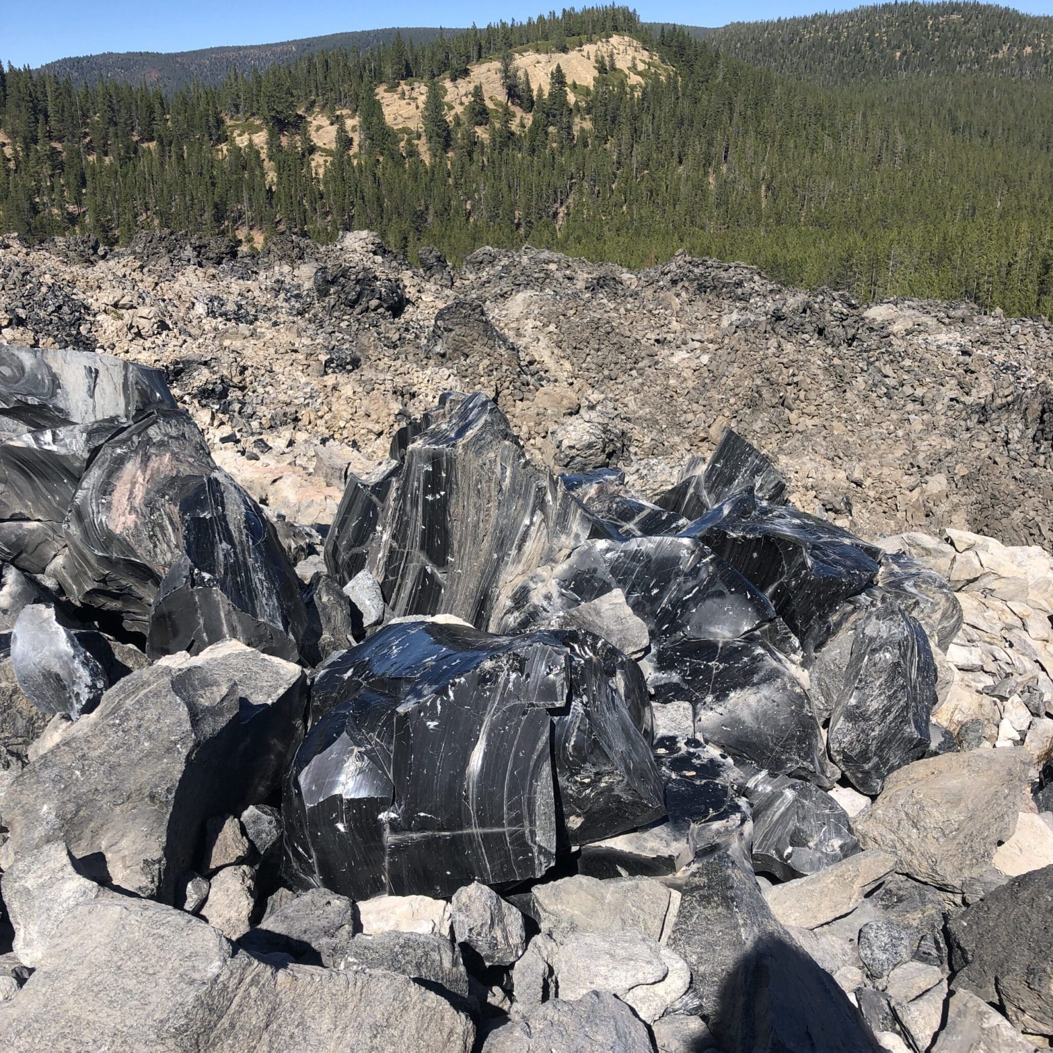 Big Obsidian Flow is the youngest lava flow in Oregon