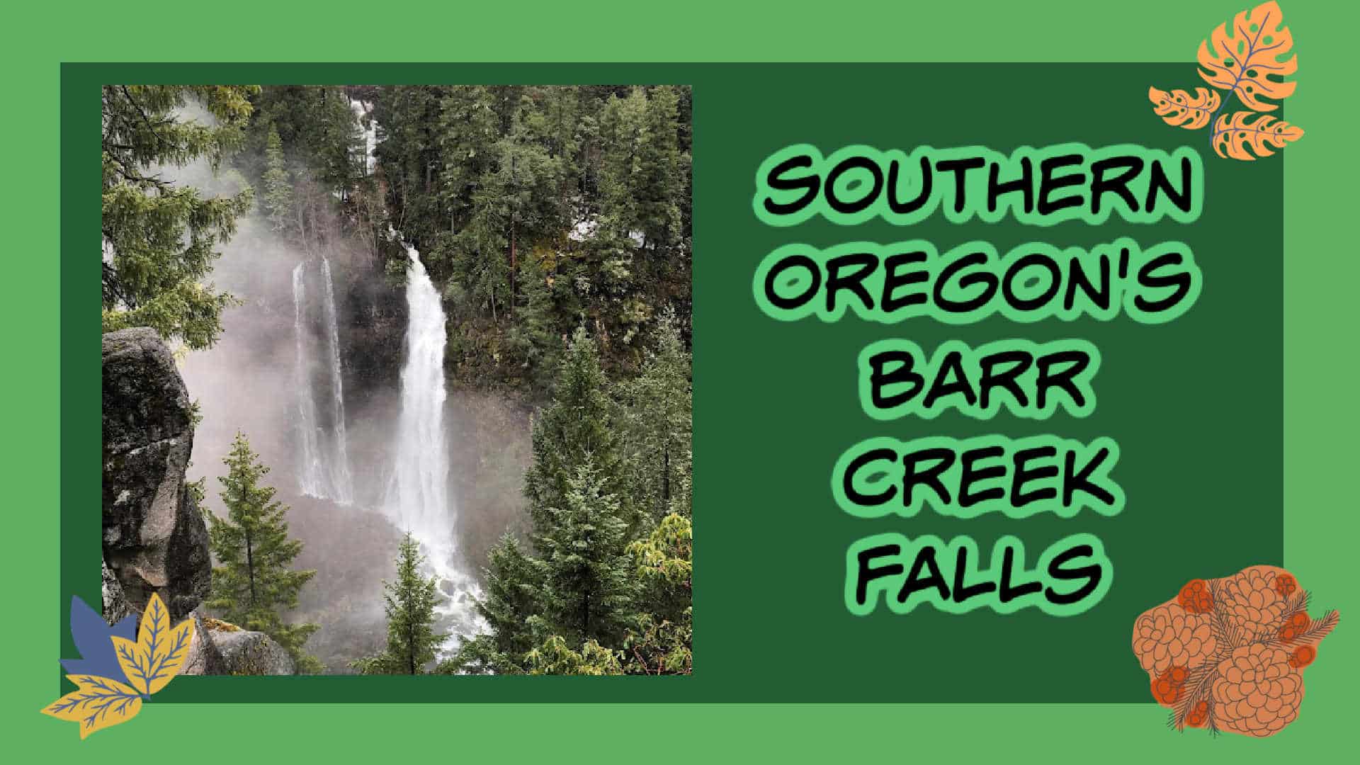 Barr Creek Falls Banner