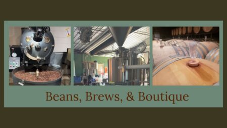 Chehalem Ridge Beans, Brews and Boutique banner