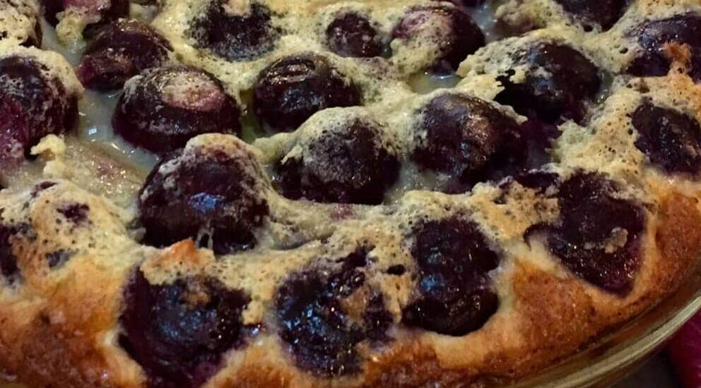 Cherry Clafoutis at the Old Parkdale Inn