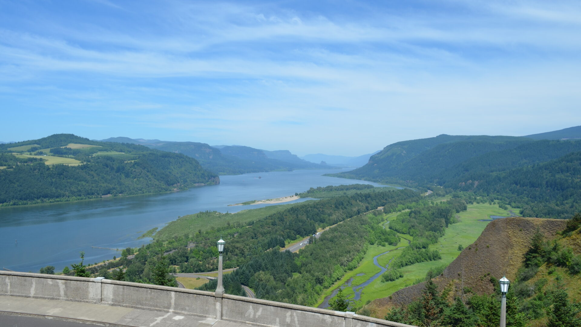 Columbia River Gorge view from Vista House