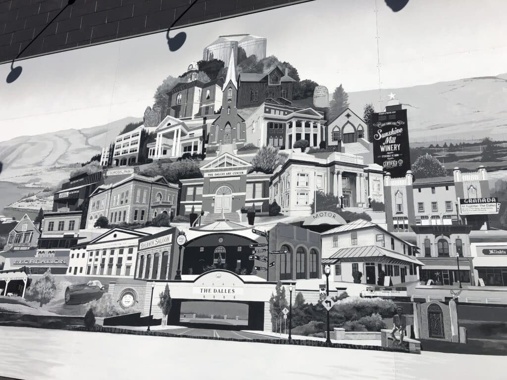 The Dalles Mural