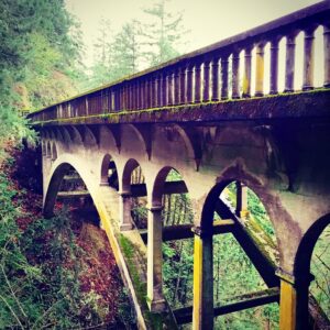 Historic Columbia River Highway Bridge 