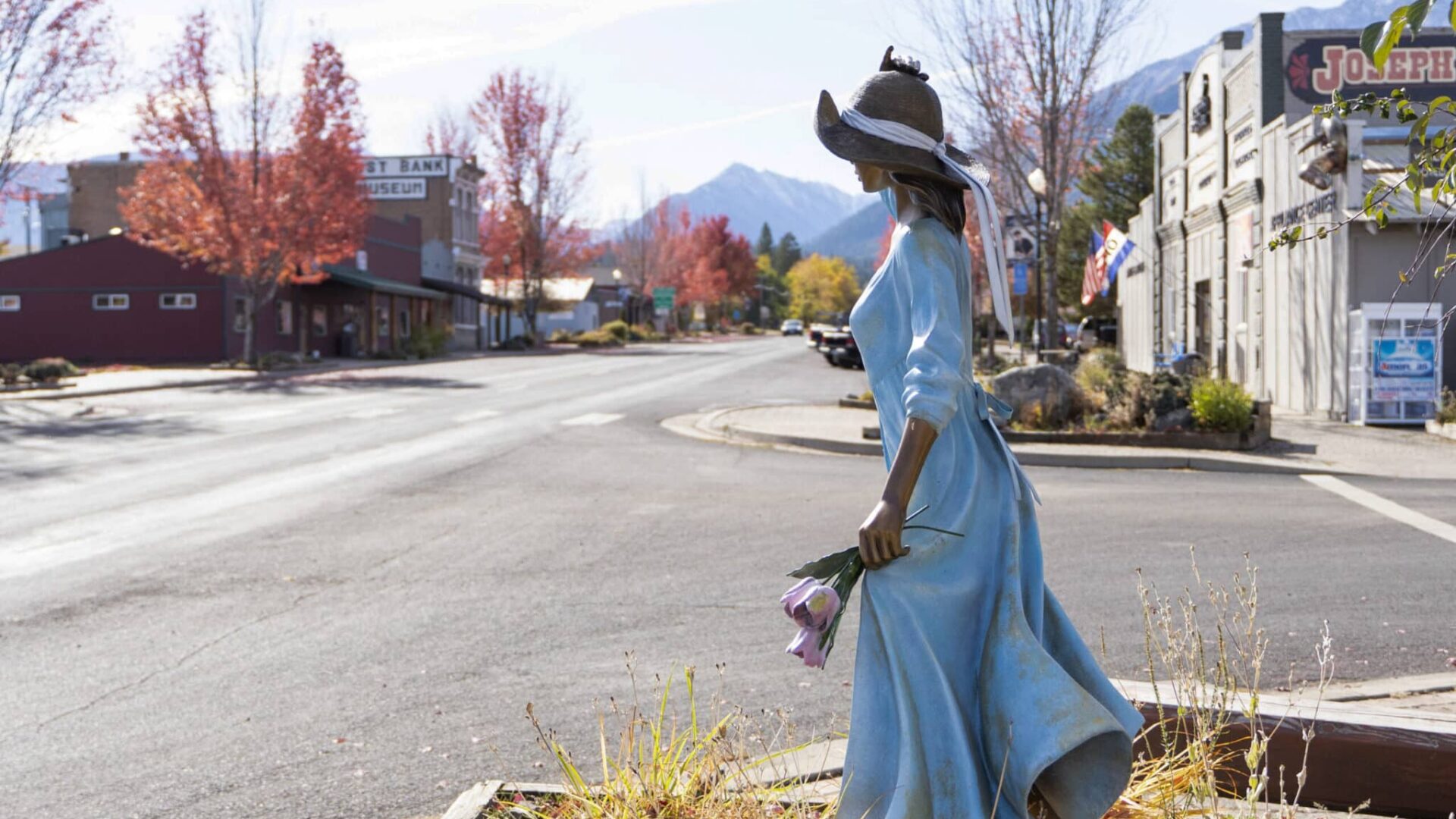 'Garden Walk' by Ramon Parmenter Joseph Oregon Bronze Sculpture