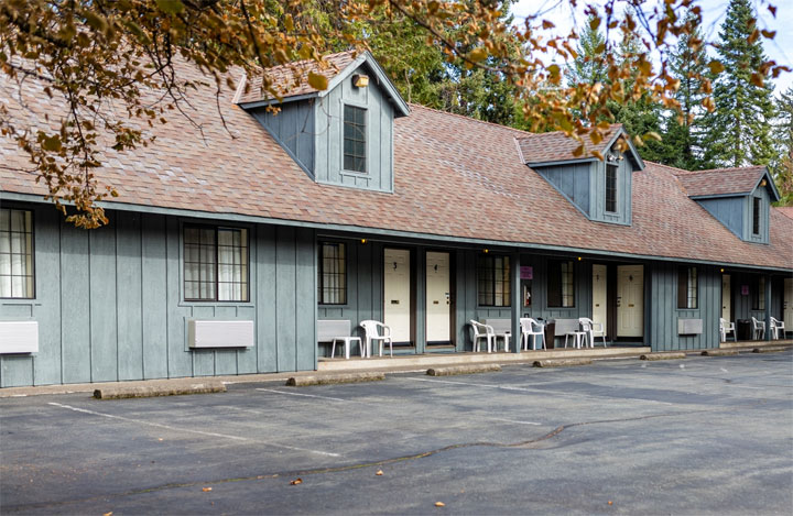 Motel wing at Prospect Hotel 