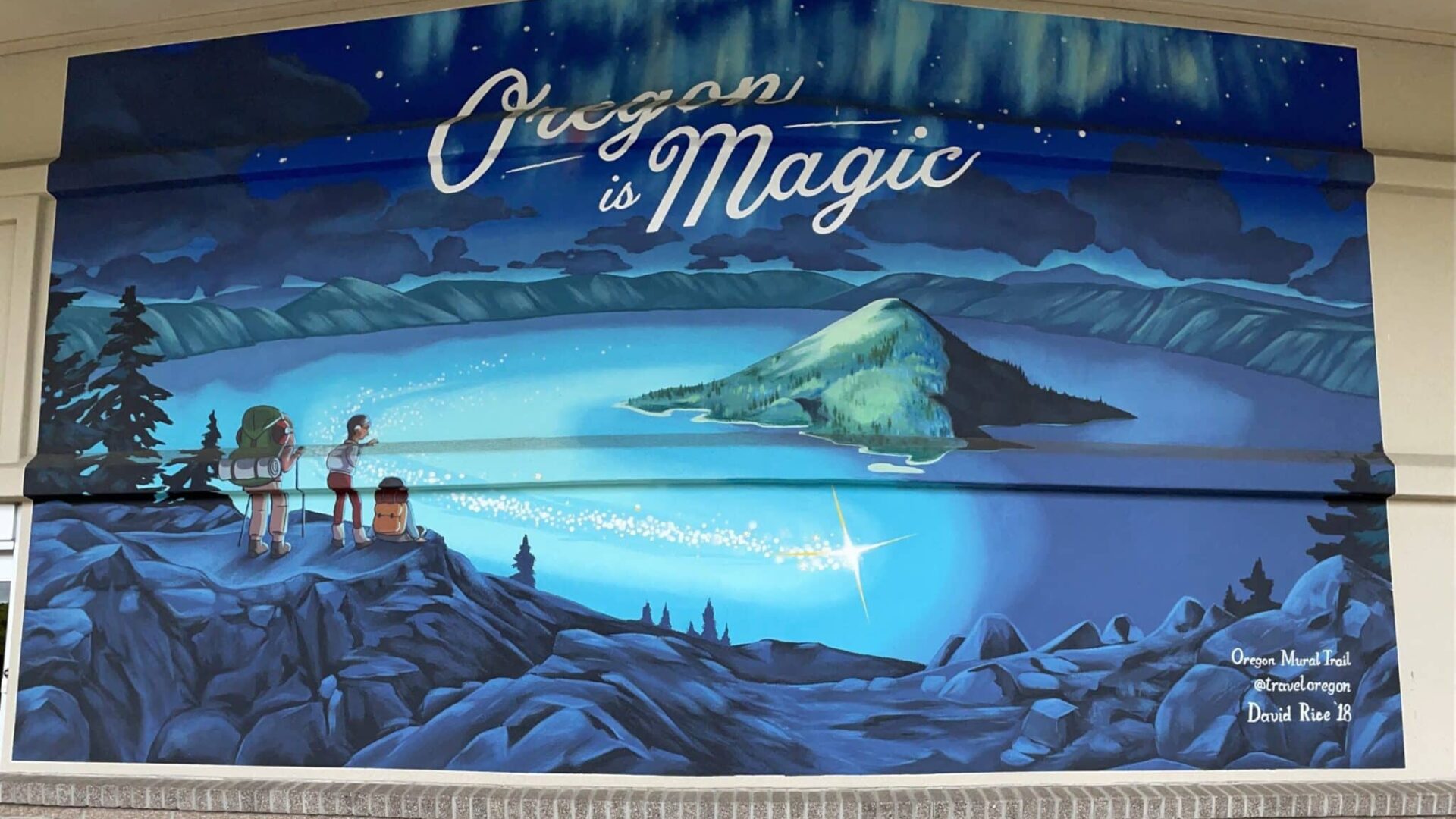 Roseburg Oregon Oregon is Magic Mural