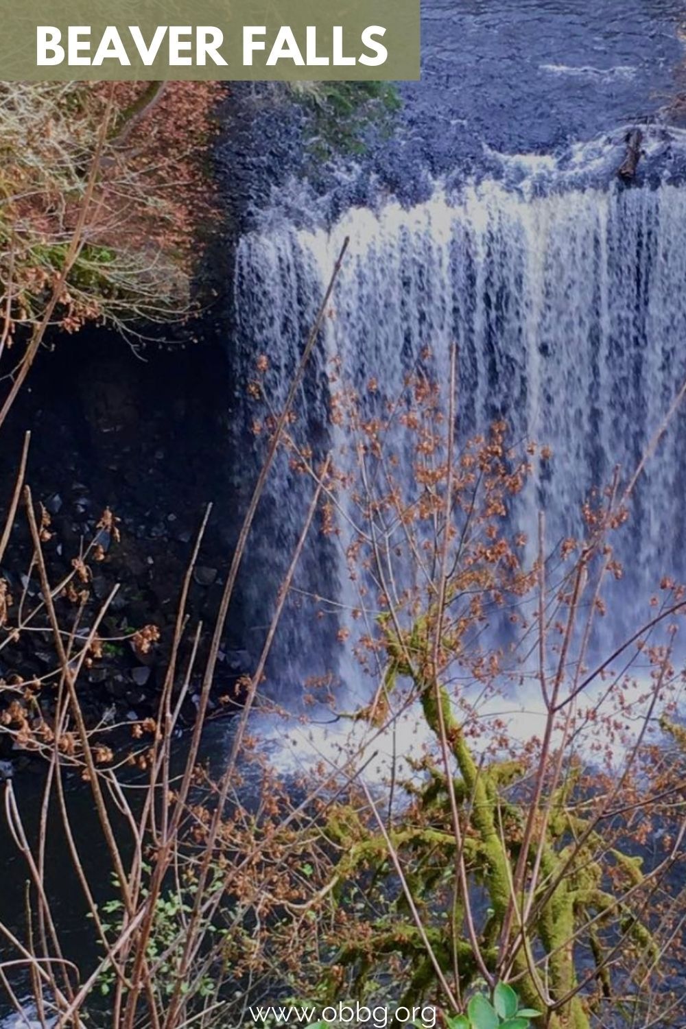 Beaver Creek Falls pinterest pin