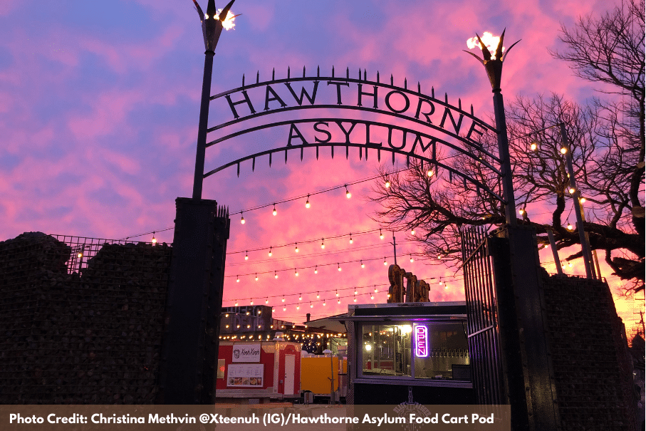 Hawthorn sunset food cart pods portland
