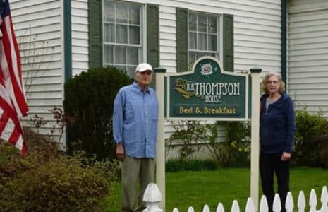 Mike, innkeeper at R.R. Thompson House