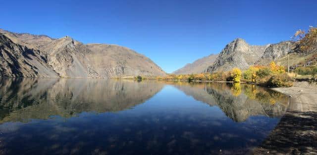 The snake river in Hells Canyon