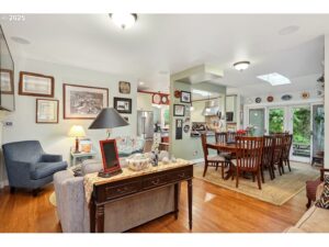 Living and Dining room at the Old Parkdale Inn