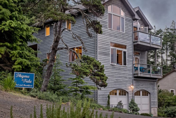 Oceanside, Oregon Overlooking the Pacific Ocean